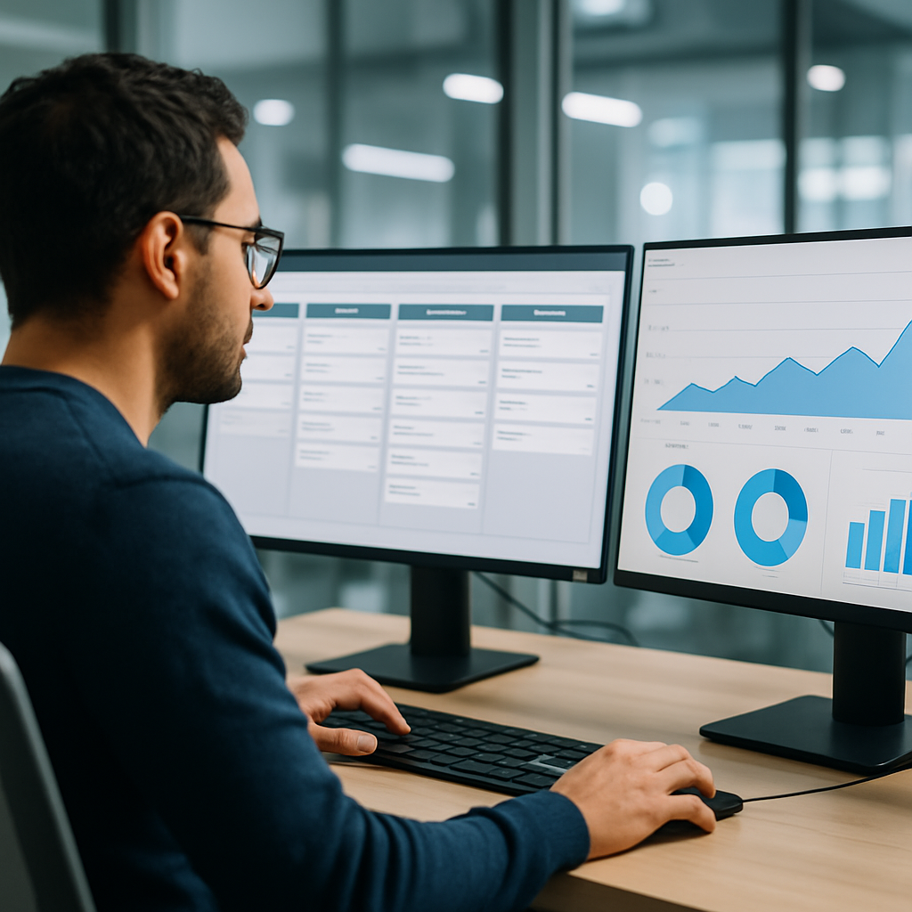 HubSpot Salesforce integration dual monitor setup